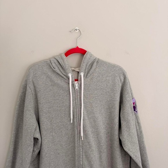 Y2K GREY OLD NAVY FAIRY CORE ZIP UP JACKET - Picture 3 of 7